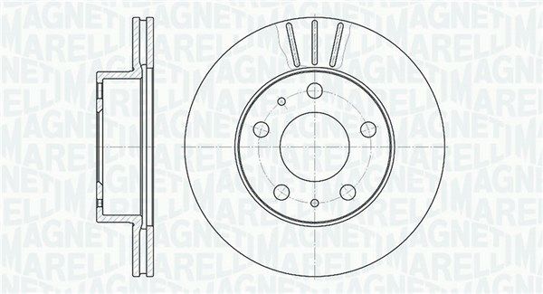 MAGNETI MARELLI Jarrulevy 361302040228